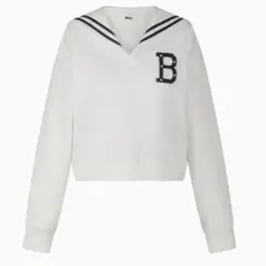 Bibiy ビビィ　B. MARINER SWEATSHIRT 正規品】タグ付き bibiy B. MARINER SWEATSHIRT - メルカリ