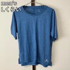 BODY GLOVE メンズ　Tシャツ　半袖　クルーネック　スポーツ　青　L相当