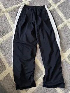 キッズ ロングパンツ 140cm 裏起毛 ネイビー