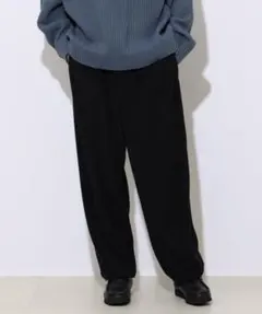 【ジャーナルスタンダード】ネイビーバルーン コーデュロイパンツ Sサイズ