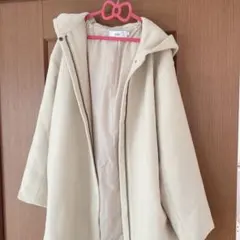 AZUL by MOUSSY アズールバイマウジー クリームロングコートのサムネイル
