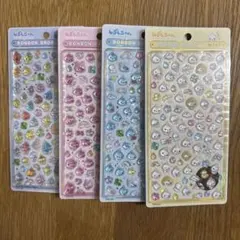 正規品　しずくちゃん　ボンボンドロップシール　ミニ　4枚セット