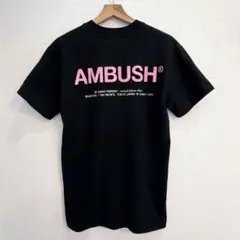 AMBUSH アンブッシュ ロゴTシャツ ブラック