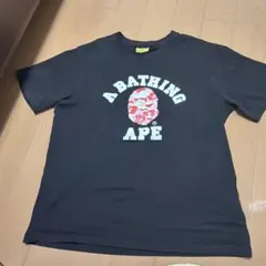 A BATHING APE ブラック Tシャツ L