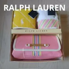 Ralph Lauren ポーチとタオルハンカチセット