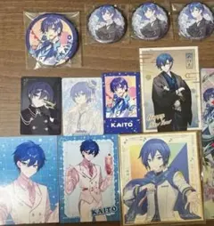 VOCALOID プロセカ　KAITO 紙類　缶バッジ　まとめ売り
