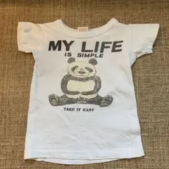 Denim Dungaree デニムダンガリー　パンダT 100cm