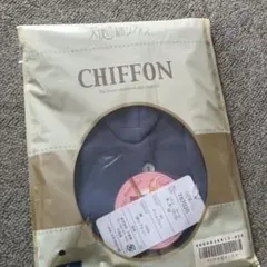 天使の綿シフォン 長袖カーディガン デニムブルー M