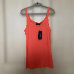 Polo Ralph Lauren リブタンクトップ オレンジ 新品タグ付き