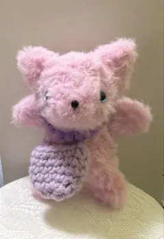 ハンドメイド ピンク 猫 モールドール モールアート