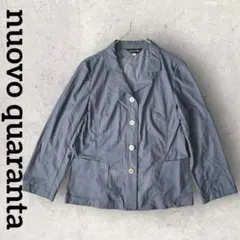 nuovo quaranta 長袖 テーラードジャケット（9）ネイビー オフィス