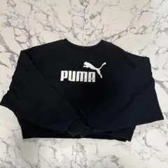 PUMA ブラック トレーナー ASIA