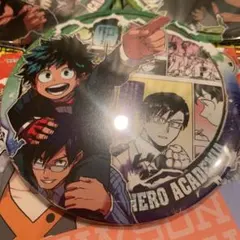 緑谷出久　飯田天哉　BIG缶バッジ