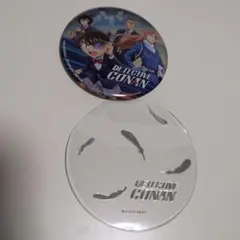 名探偵コナン ユニバの缶バッジ