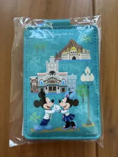 JALオリジナル 東京ディズニーシー ネックストラップ付きパスケース