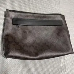 COACH シグネチャー クラッチバッグ セカンドバッグ
