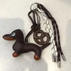 ダックスフンド モチーフ チャーム キーホルダー バッグチャーム