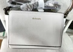 【新品未使用】& chouette ショルダーバッグ グレー