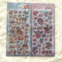 【正規品】星のカービィ プチドロップシール 2種セット