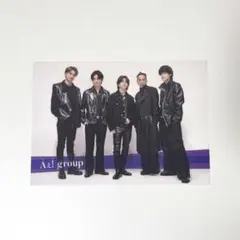 Aぇ! group 《A》BEGINNING クリアポスター