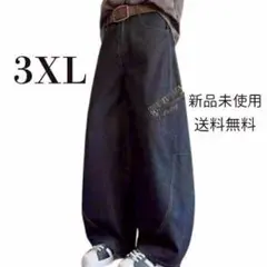 デニム パンツ ワイド カーゴパンツ ワーク ルーズ ペインター カジュアル