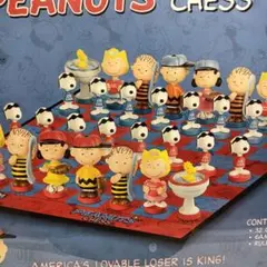 ヴィンテージ　スヌーピー　チェス　未開封品　コレクションアイテム　ピーナッツ