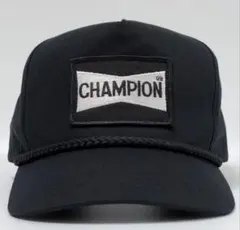 CHAMPION ブラック ワークキャップ