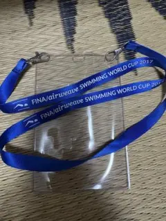 2017 水泳 ワールドカップ ADカードケース 日本大会 限定品