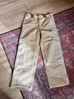 メンズ ベージュ パンツ カーハート 古着