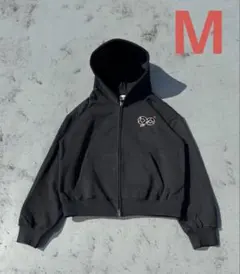 9090 OG Logo Assort Zip Hoodie ブラック OG Logo Assort Zip Hoodie – YZ