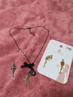 Disney Princess ネックレス イヤリング セット