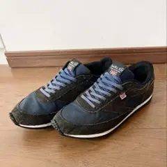 ウォルシュ　WALSH スニーカー　ネイビー UK8 27㎝のサムネイル