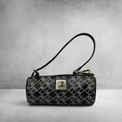 BALLY Monogram PVC Mini Pouch Y2K 2855