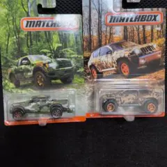 MATCHBOX Ford SVT Raptor 2台セット