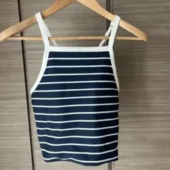 Abercrombie YPB sculptLUX ボーダー タンクトップのサムネイル