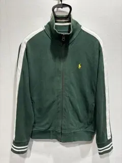POLO RALPH LAUREN ジャケット ジャージ ポロ 刺繍 白ライン