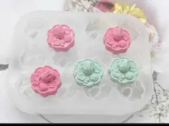 シーリングスタンプ用ワックス シリコンモールドうさぎ型