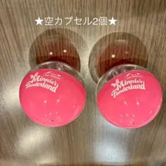 【空カプセル2個】パルパルーザ ミニー ファンダーランド ガチャガチャ