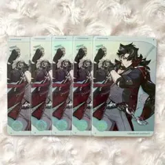 バラ売り可 原神 韓国 カフェ 限定 リオセスリ ポラロイド風カード 3枚