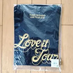 西野カナ Live Tour 2018 LOVE it Tシャツ ブラック S