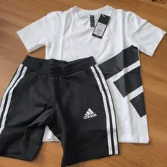 adidas 半袖 セットアップ 130