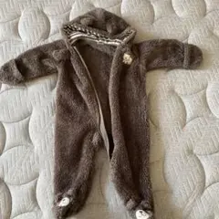 carter's カーターズフリースカバーオールクマ耳付き長袖　9months