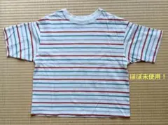 【ほぼ未使用！】ハートマーケット ストライプ Tシャツ Mサイズのサムネイル