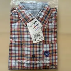 MIKI HOUSE リバーシブル チェック柄 長袖シャツ 120