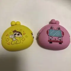 クレヨンしんちゃん コインケース　ひまわり　幼稚園バス