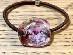 レジンヘアゴム　ハンドメイド　No.1521