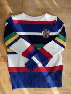 POLO RALPH LAUREN ヨットクラブ刺繍 コットンニット XS