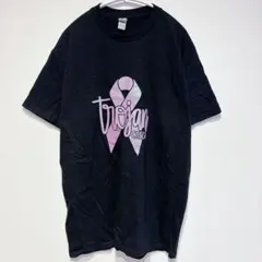 ギルダン Tシャツ クルーネック 半袖 ロゴ M 黒 綿100 チア スポーツのサムネイル