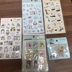 mofusand キャラクターシール セット 未使用品中心 モフサンド