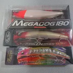 BIGベイトまとめ売り(メガドッグ180・ダヴィンチ190等他)新品・未開封 Megabass メガドッグ 180 人気カラー 2個セット｜Yahoo!フリマ
